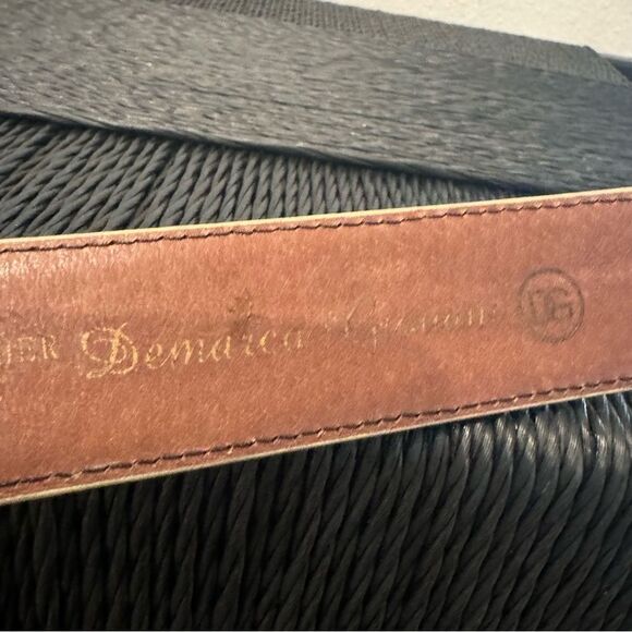 Demarco Gionani Genuine Leather Vera Pelle Ostrich Belt - Picture 3 of 6